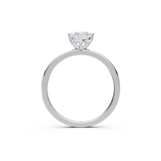 Luxuriöser Marquise Verlobungsring aus 950 Platin mit Labordiamant – handgefertigt in Hessen