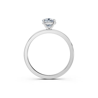 Luxuriöser Cushion Cut Verlobungsring 950 Platin mit Labordiamant – handgefertigt in Hessen
