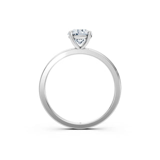 Luxuriöser Round Cut Verlobungsring 950 Platin mit Labordiamant – handgefertigt in Hessen