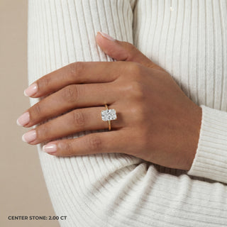 Radiant Cut Lab Grown Diamant