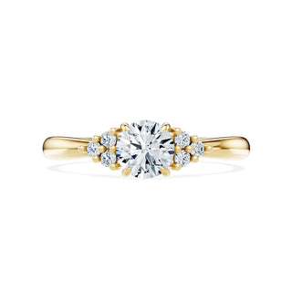 Verlobungsring mit 0.50 ct Labor-Diamant in 14K/18K Gelbgold – elegantes & nachhaltiges Design